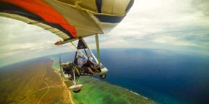 Ningaloo Reef,Western Australia:Spotting whale sharks from the air then swimming with them