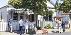 Couple outbid four other would-be buyers for $1.24 million Footscray home