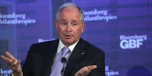 Stephen Schwarzman,who co-founded Blackstone in 1985,has an estimated net worth of $51 billion.