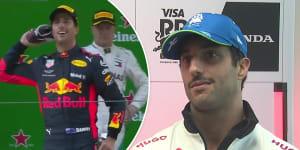 Ricciardo:'I'm exactly where I want to be'