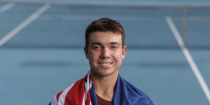 Duje Markovina,Croatia’s best junior tennis prospect,will compete for Australia from now on.