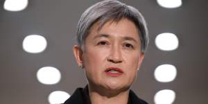 Foreign Affairs Minister Penny Wong has been criticised by the Opposition and human rights groups.