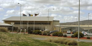 Firefighters called to two fires in one night at Canberra prison