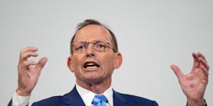 Former prime minister Tony Abbott.