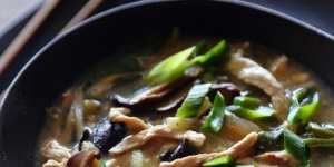 Sichuan hot and sour soup.