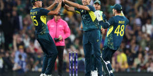 Johnson claims record-breaking haul as Australia wrap up Pakistan T20 series