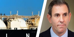 Treasurer Jim Chalmers has decided to cap the amount of income that can be offset for LNG projects.