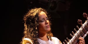 Anoushka Shankar’s performance was captivating from the first couple of notes.