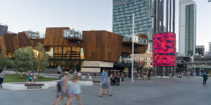Perth’s Yagan Square has suffered from low visitor numbers,even before COVID hit.