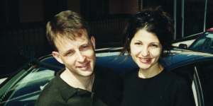 Paul Fletcher and Manuela Zappacosta in 2001.