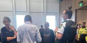 ‘No one leave’:Police called to chaotic council meeting as CEO suspended