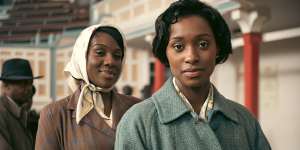 Hosanna (Yazmin Belo) and Leah (Rochelle Neil) in Three Little Birds,which is based on the childhood experiences of comedy legend Lenny Henry.
