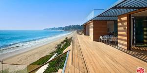 Views for days from this Malibu beach house.