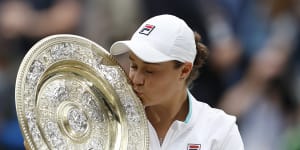 Barty returns to Wimbledon grass for first time since 2021 triumph