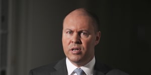 Treasurer Josh Frydenberg.