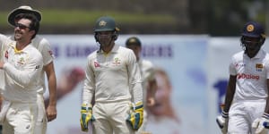 Blink and you’ll miss it:Dominant Australians crush Sri Lanka