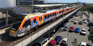 The Brisbane Airtrain will no longer go straight to the Gold Coast once Cross River Rail is operational.