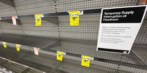 What’s behind the empty shelves at Woolworths?