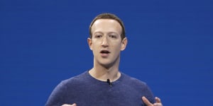 Facebook chief executive Mark Zuckerberg says people should think of it as a metaverse company.