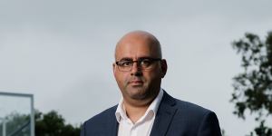Canterbury-Bankstown mayor Khal Asfour,at Northcote Park in Greenacre,has vehemently denied any wrongdoing.