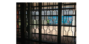 Caged:Banksia Hill Detenion centre’s ISU exercise pen.