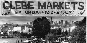 The historic Glebe Markets have been synonymous with the suburb for decades.