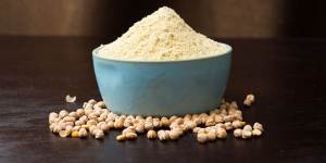 Chickpea flour is mildly nutty,earthy and gluten-free.