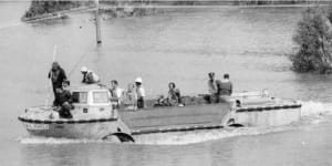 ‘It looked as if a torpedo had been shot off’:Memorial honours 1974 flood deaths