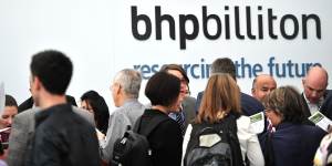 "Billiton"is to be excised from the BHP logo.