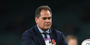 Wallabies coach Dave Rennie is expected to move on after the World Cup next year.