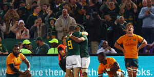 Let the boys play:Boks mauling shows match fitness an issue for Australia