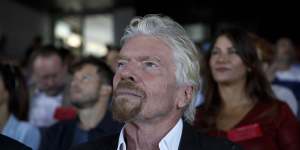 Virgin Galactic’s stock has tumbled 55 per cent from a February peak as the company announced the delays of a test flight and Sir Richard’s own trip to space.