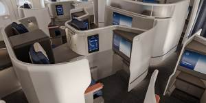 Revamped business class.