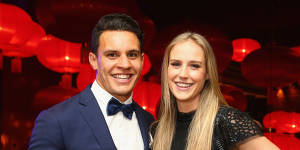 Sporting stars Ellyse Perry and Matt Toomua split after five years of marriage