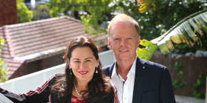 Tania de Jong and Peter Hunt,co-founders of Mind Medicine Australia.