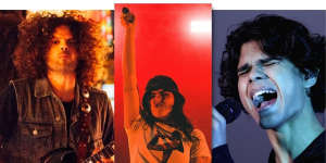 Must-see gigs (from left):Wolfmother’s Andrew Stockdale,Benee and Budjerah.