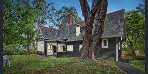 Melbourne heritage home Shenley Croft before the fire.