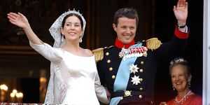 Royals marrying commoners keeps the fairytale alive:Danish Crown Prince Frederik and his wife Mary Donaldson on their wedding day.