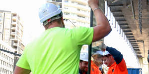 Hard hats and hi-vis are already worn in the construction industry. 