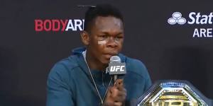 ‘Pressure is delicious to me':Adesanya queries Whittaker's nerve