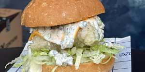 The famous fish sandwich will also appear on the Circular Quay menu. 