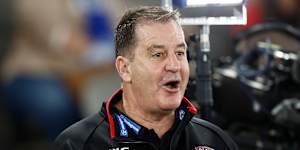 ST Kilda coach Ross Lyon 