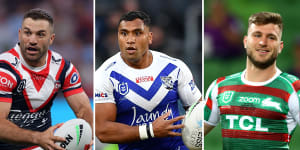 Big-name Bulldogs and Roosters recruits headline $7m in returning talent