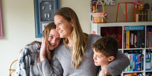 Single parent Suzanne Fahie,with her children Charli and Jasper,photographed by The Age in 2020. Census data from 2021,to be released on Tuesday,will show that for the first time there are one million single parent families in Australia.