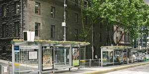 The City of Melbourne and Yarra Trams are “greening” four tram stops in September.
