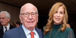 Rupert Murdoch announced his engagement to Ann Lesley Smith last month.