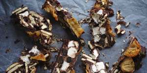 Adults-only rocky road.