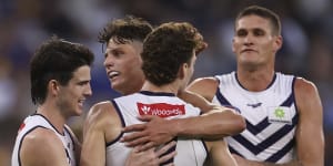 Dockers dominate with 55-point derby demolition