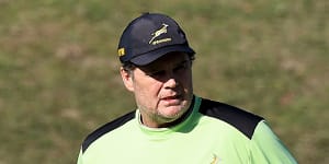 Rugby Australia slam Rassie Erasmus for hour-long rant at Aussie referee