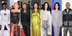 The most stylish people of 2022. Lil Nas X. Florence Pugh,Austin Butler,Nakkiah Lui,Conan Gray,Anne Hathaway and Lewis Hamilton.